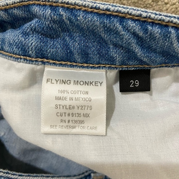 NWT flying Monkey jeans skirt size 29 - Picture 13 of 14